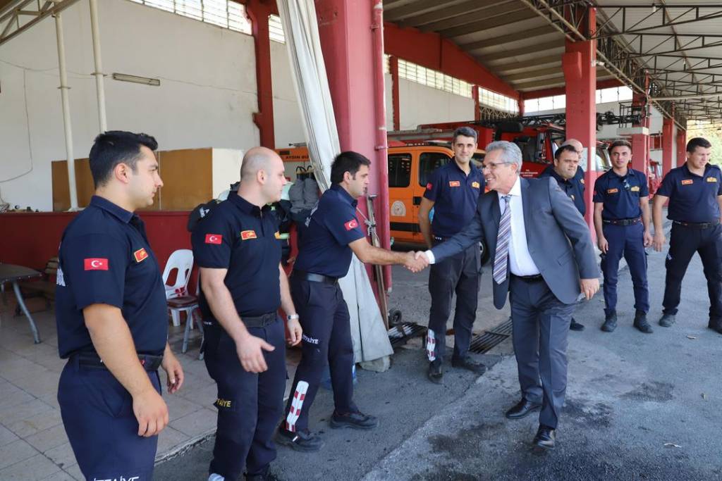 Nazilli Belediye Başkanı Ertuğrul Tetik'ten İtfaiyecilere Destek Mesajı